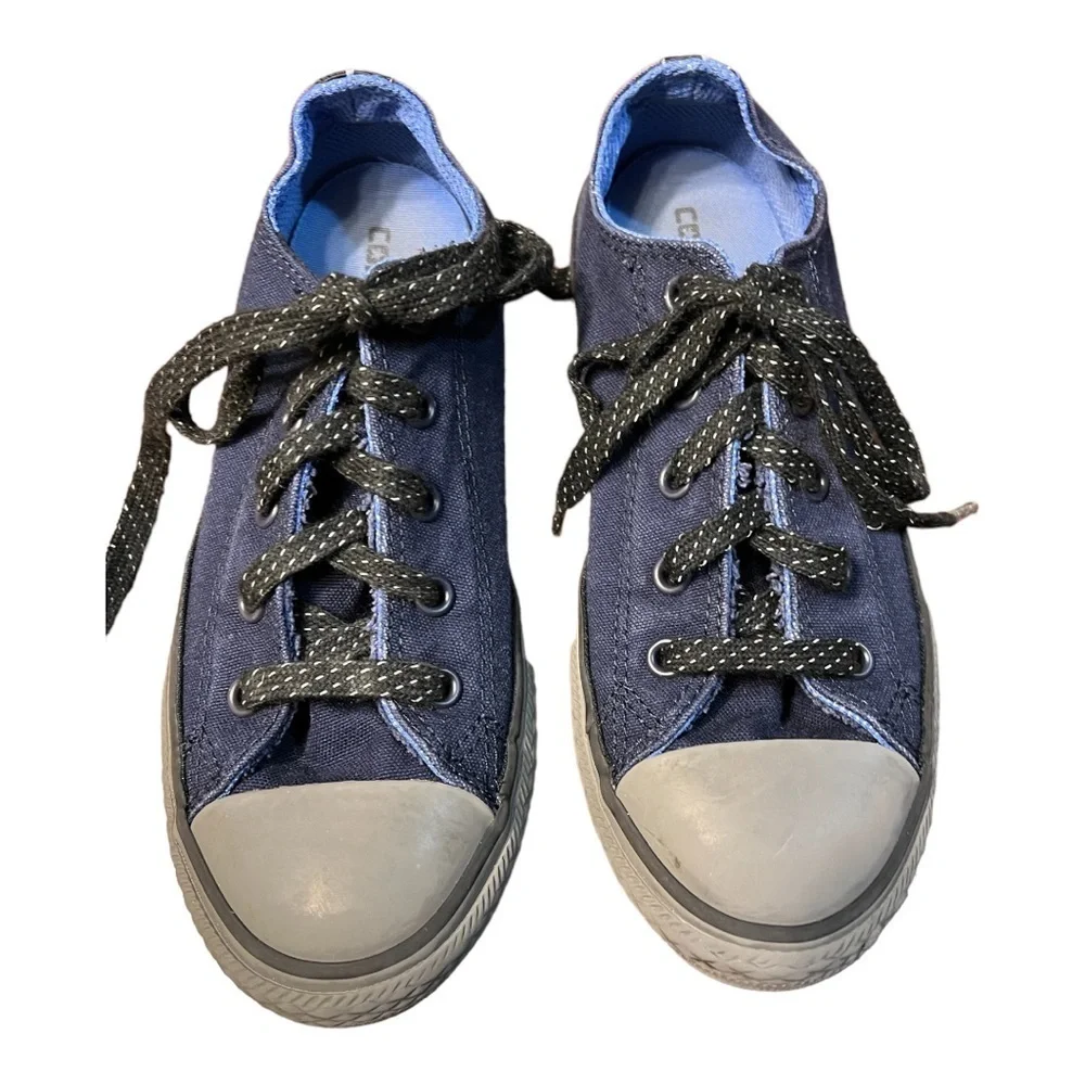Converse blue grey