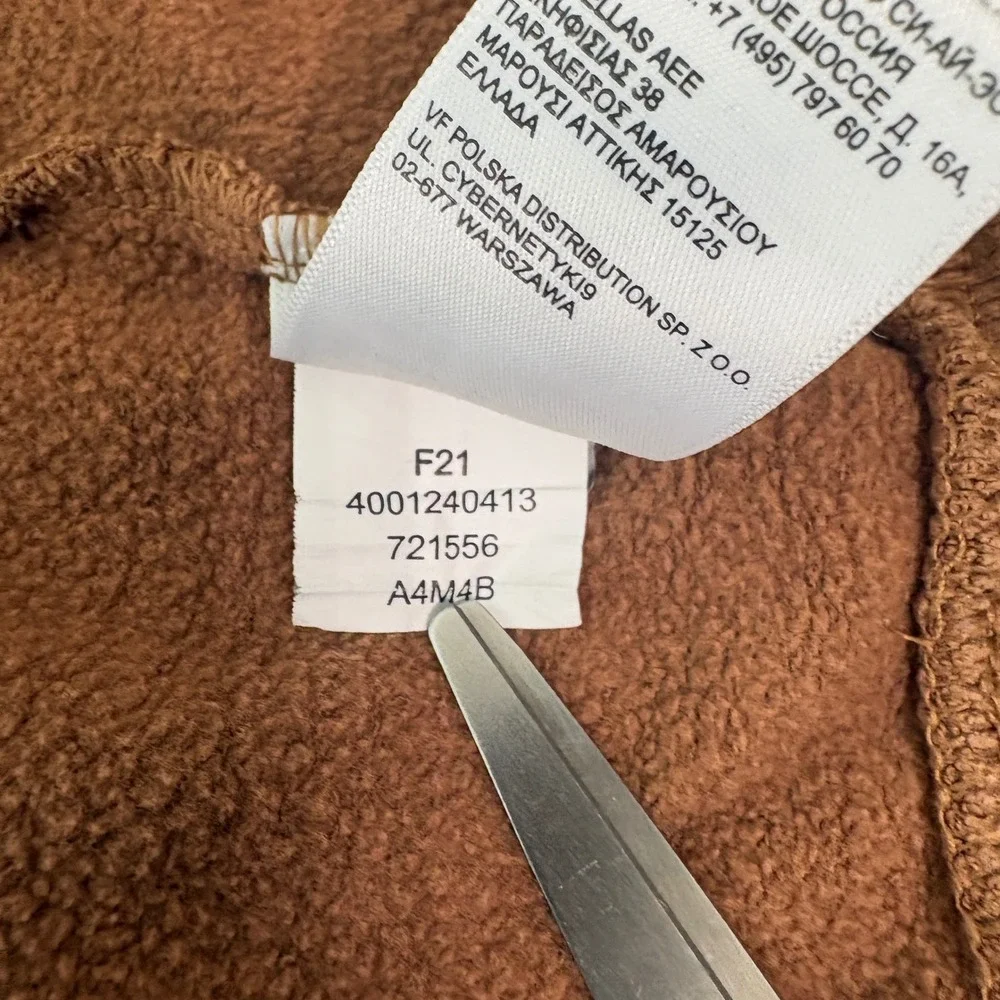 The North Face Hoodie Mens Medium Brown Half Dome Logo Pullover Fleece Outdoors