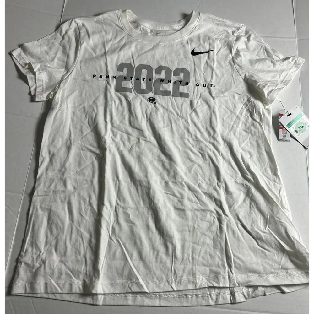 Penn State 2022 White Out‎ Nike Shirt Women’s Size XL