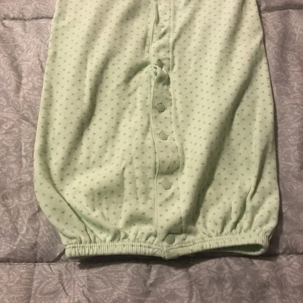 Carter’s Mint Green Infant Baby Sleep Sack 3 Months