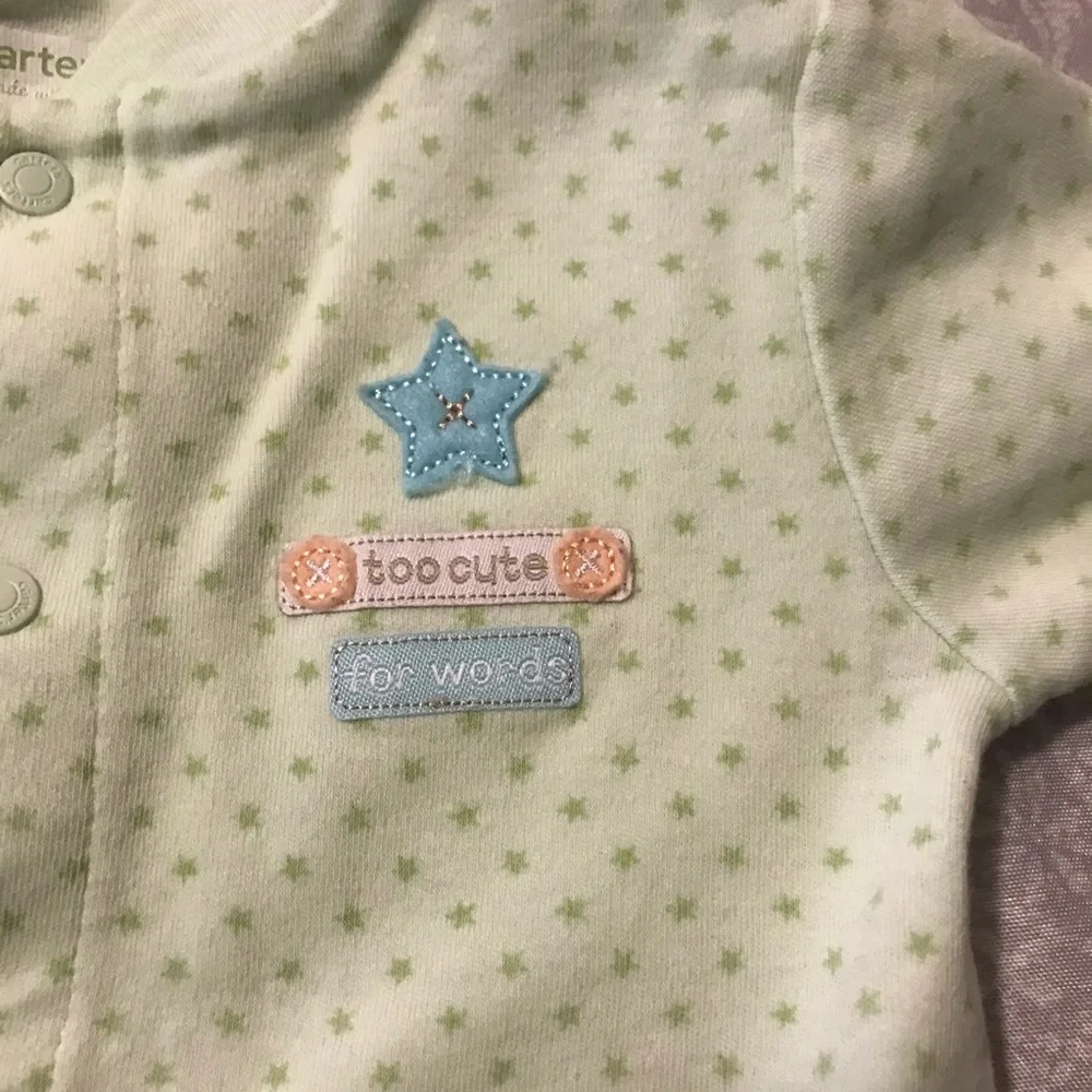 Carter’s Mint Green Infant Baby Sleep Sack 3 Months