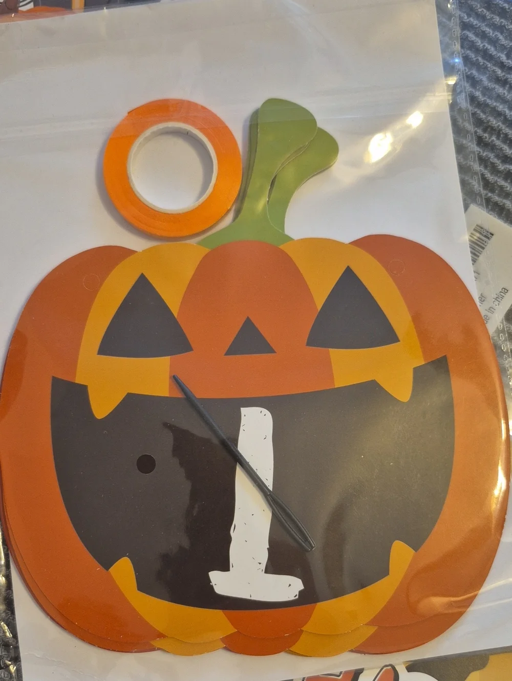 Halloween Party Decorations Pack - Orange, Black & Yellow