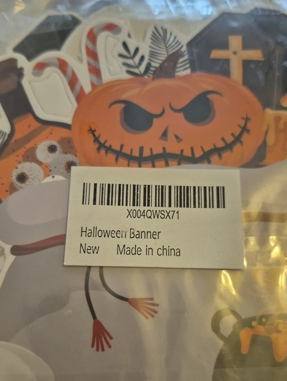 Halloween Party Decorations Pack - Orange, Black & Yellow