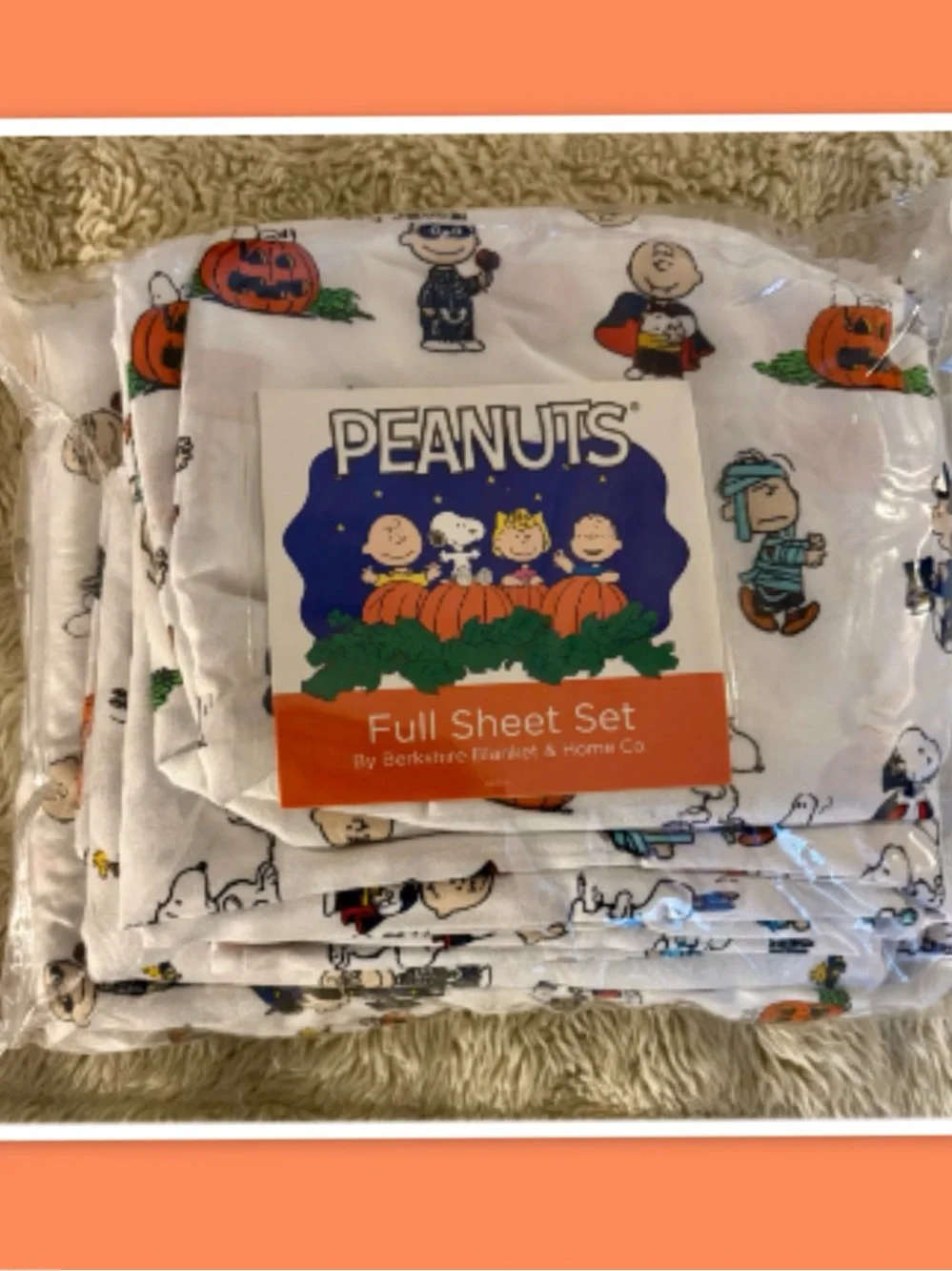 Berkshire Blanket & Home Co. ~ Peanuts pre owned