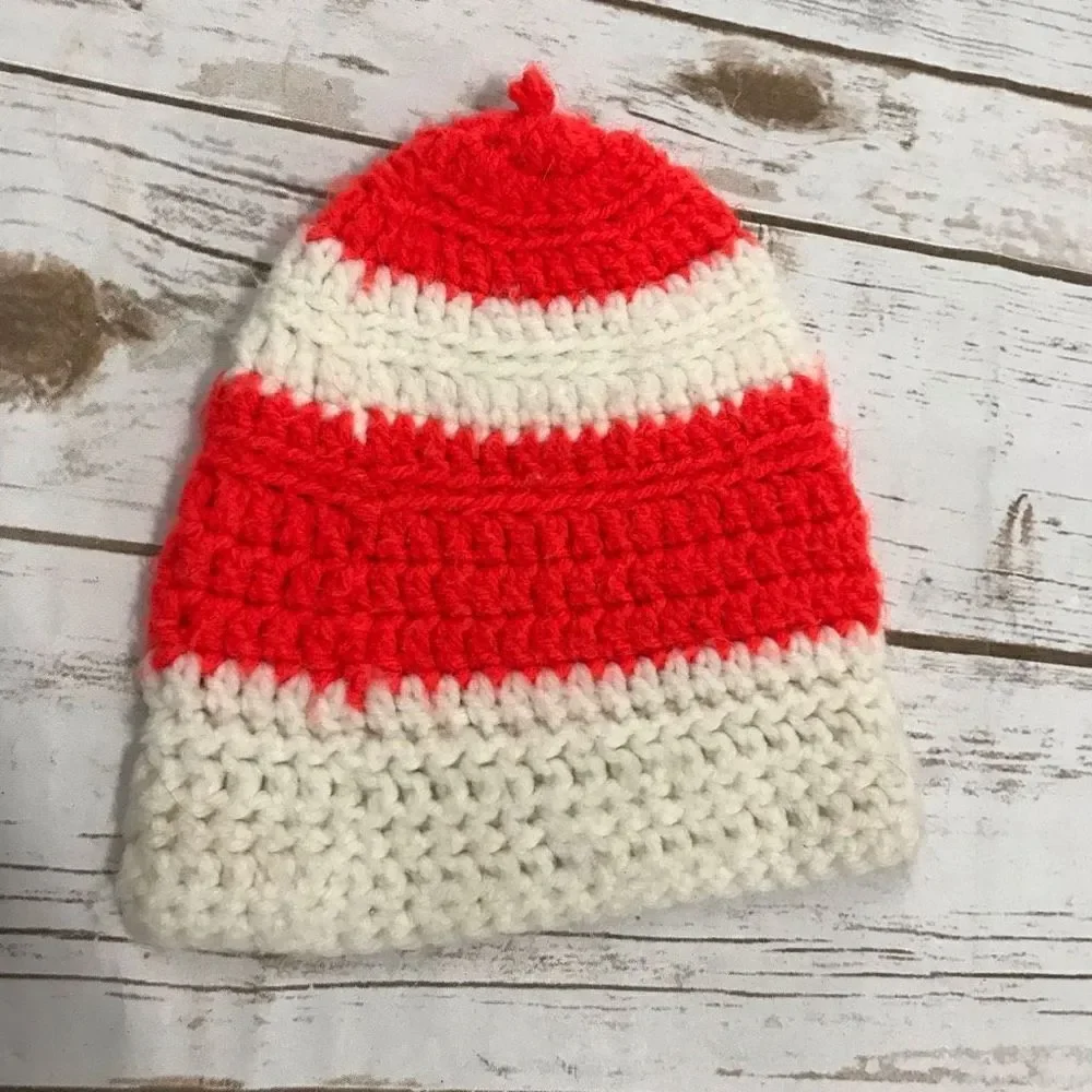 Kids Vintage Crochet‎ Winter Hat Boys Girls Toddler