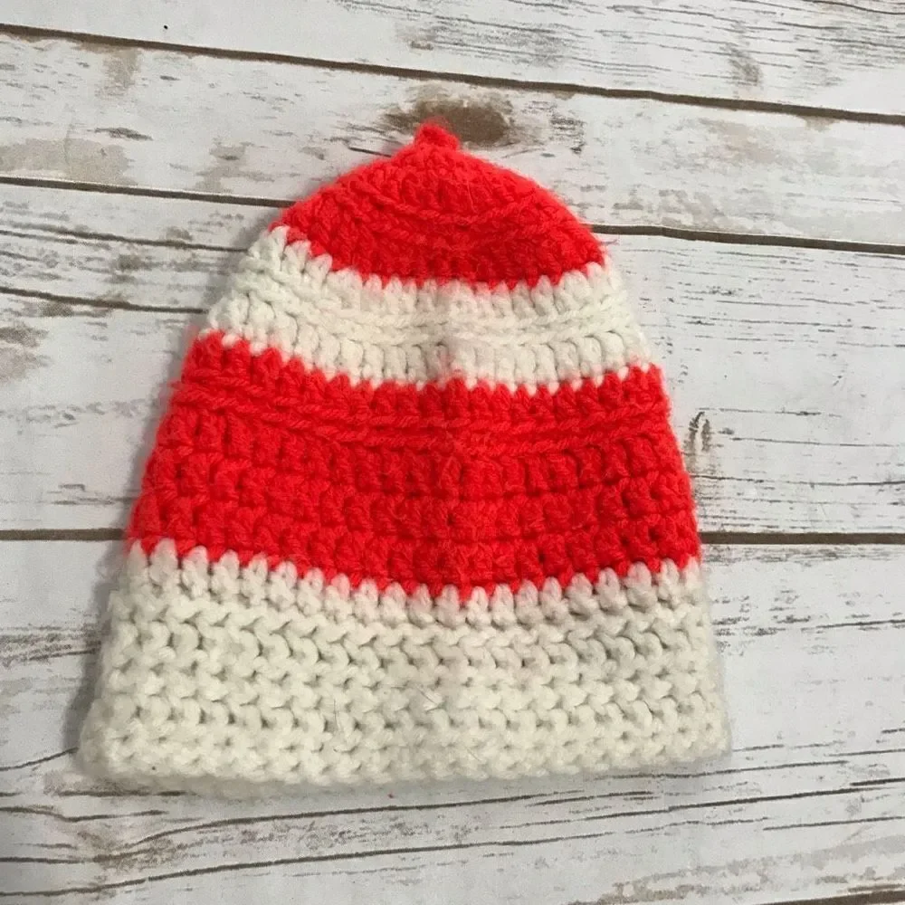 Kids Vintage Crochet‎ Winter Hat Boys Girls Toddler