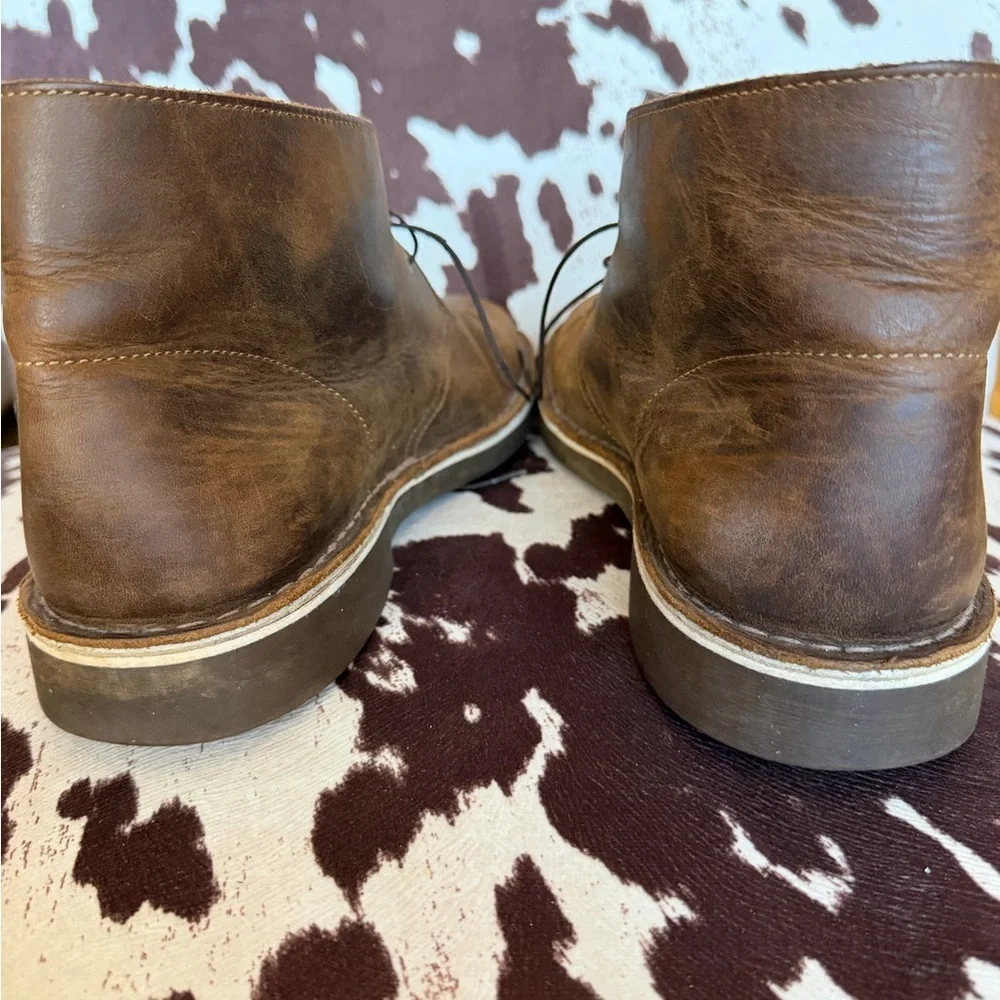 Clarks brown leather