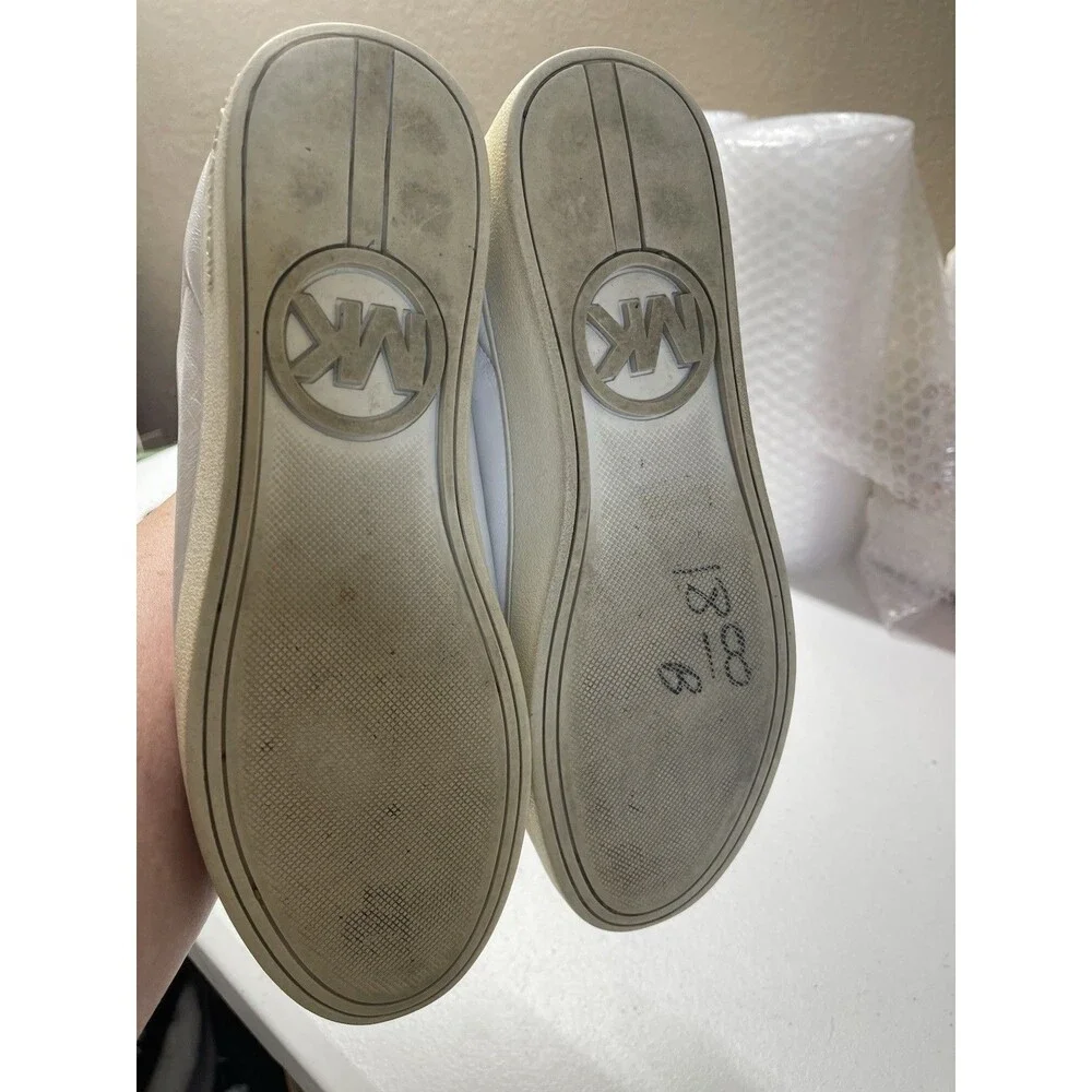 Michael Kors Keaton Kiltie Two Tone Sneakers 8.5
