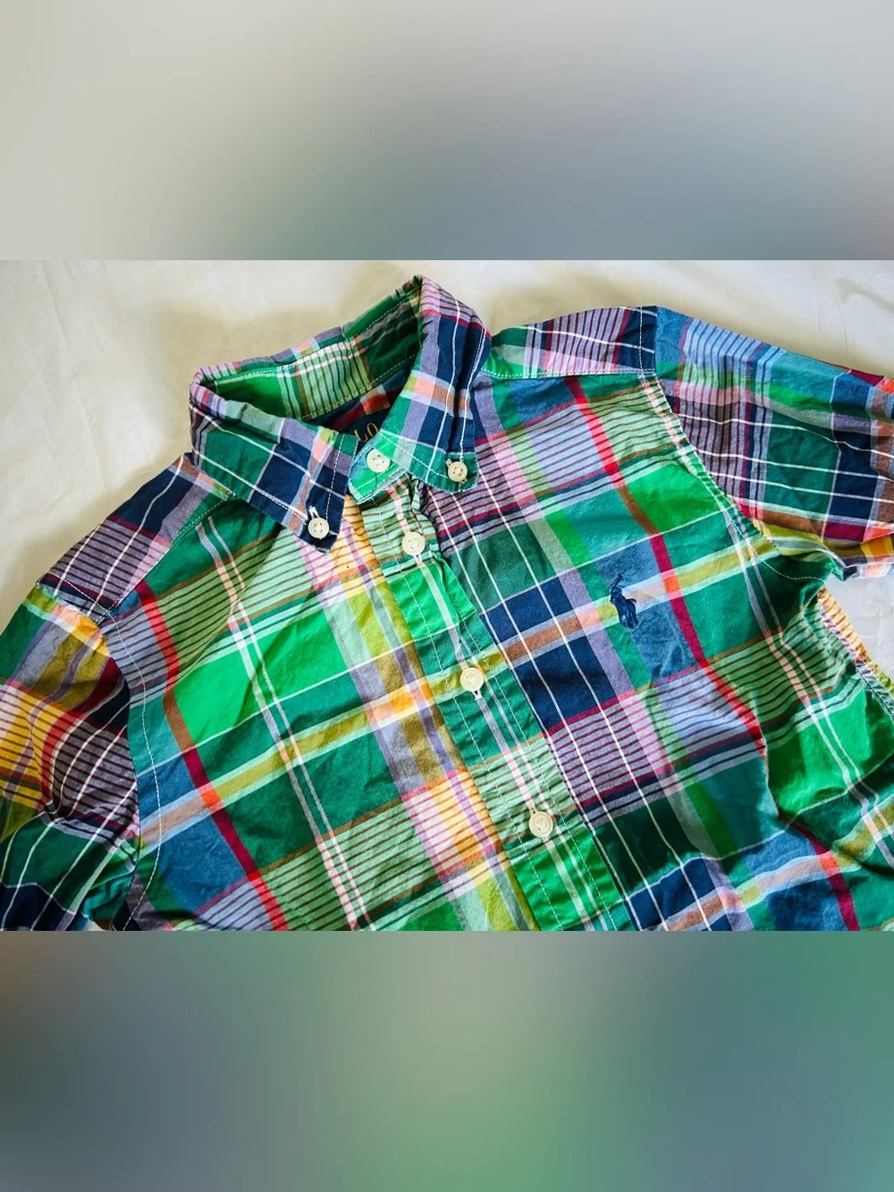 Polo Ralph Lauren Boys' Plaid Button-Up Shirt