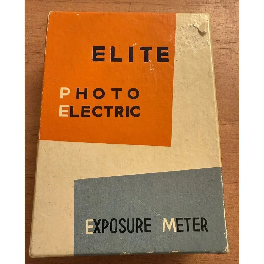 ELITE HYPER Exposure Meter Photo-Electric w/ Case & Box‎ Made in Japan