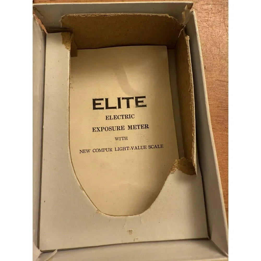 ELITE HYPER Exposure Meter Photo-Electric w/ Case & Box‎ Made in Japan