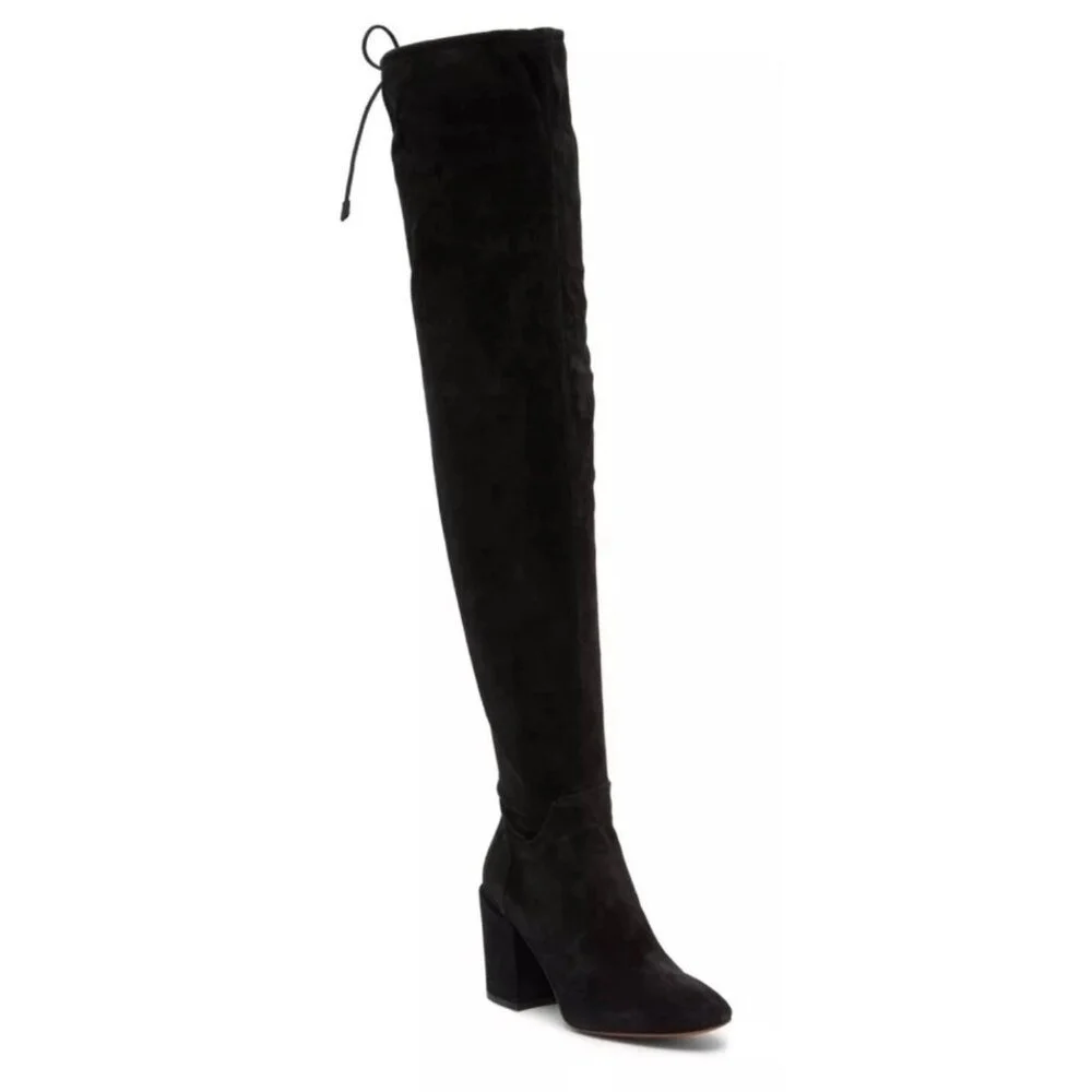Aquatalia black suede