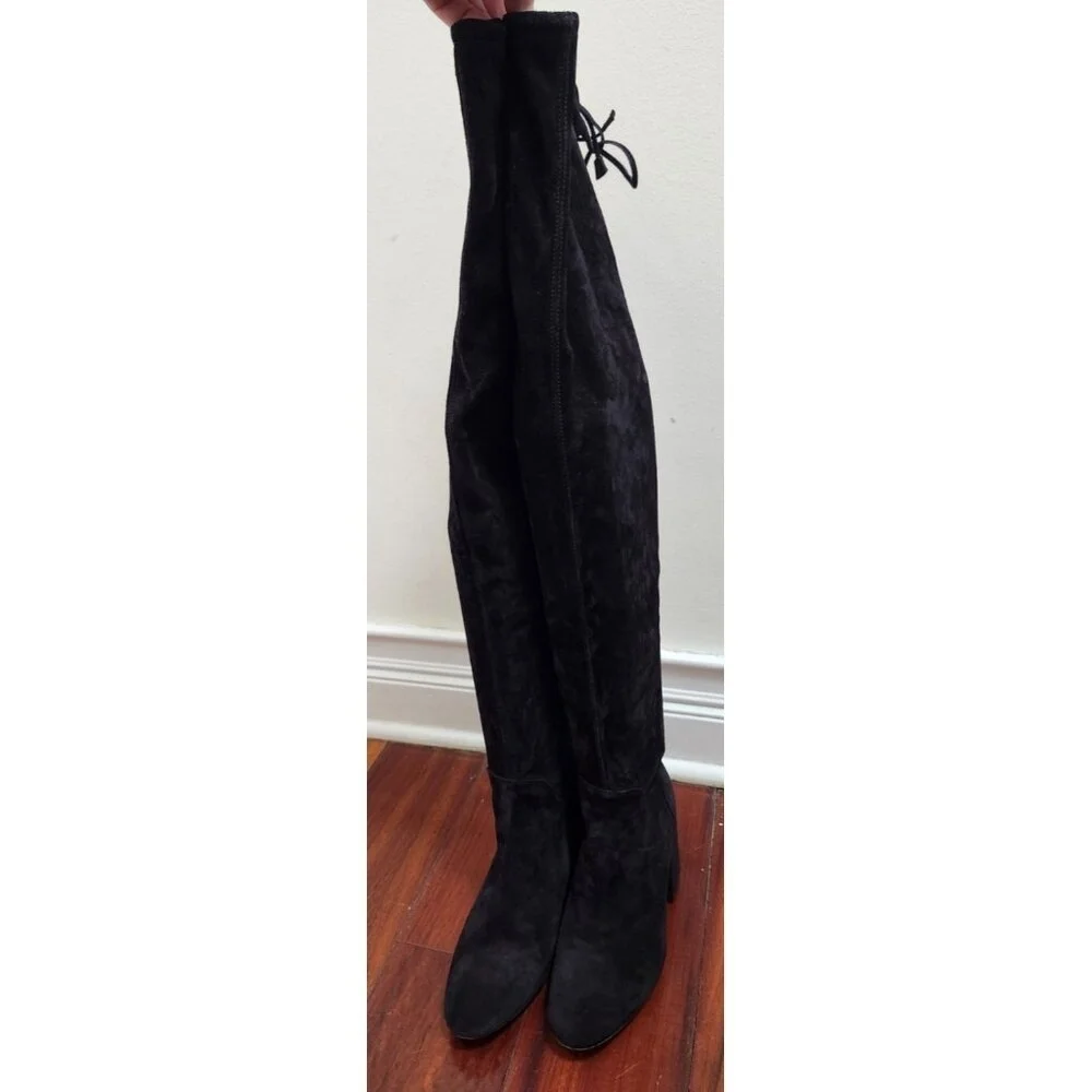 Aquatalia black suede
