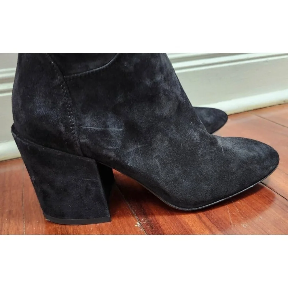 Aquatalia black suede