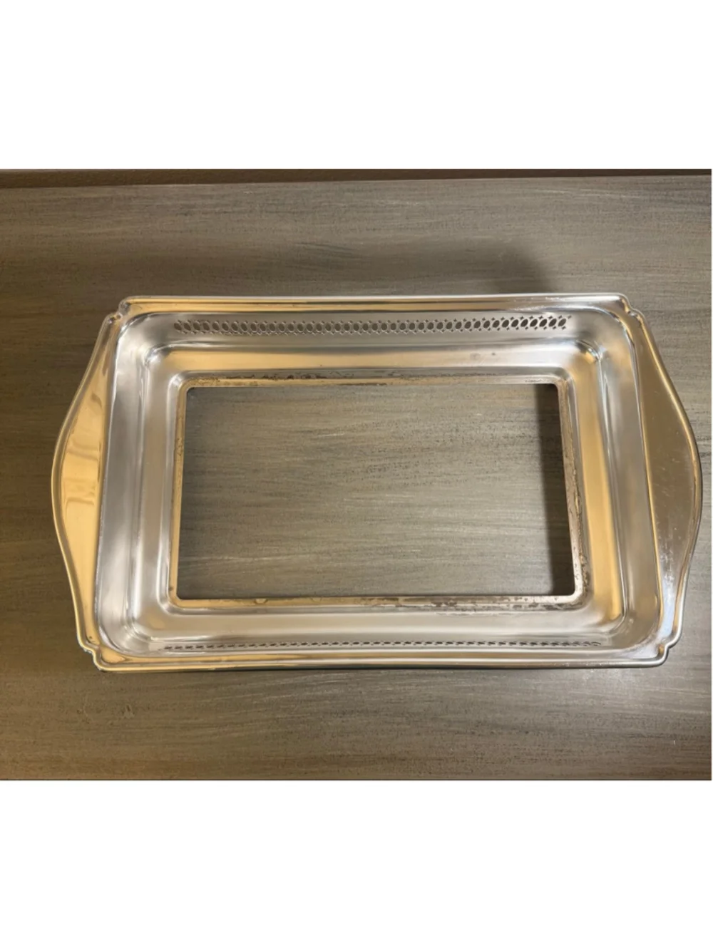 Unbranded vintage silverplated