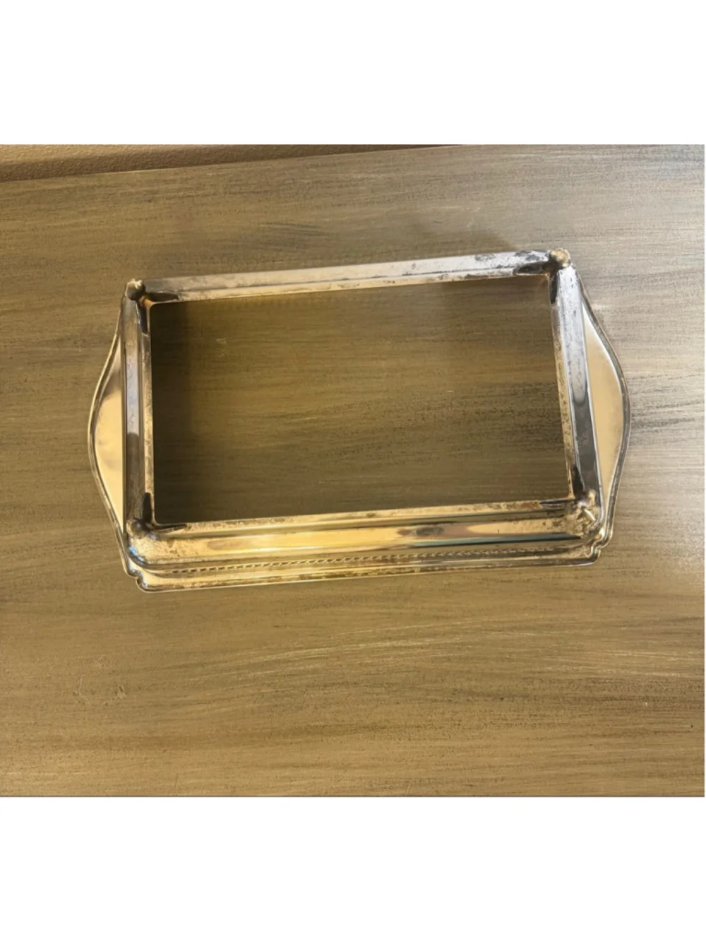 Unbranded vintage silverplated