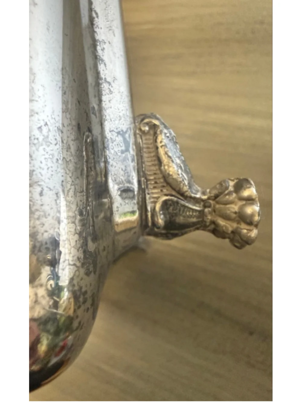 Unbranded vintage silverplated