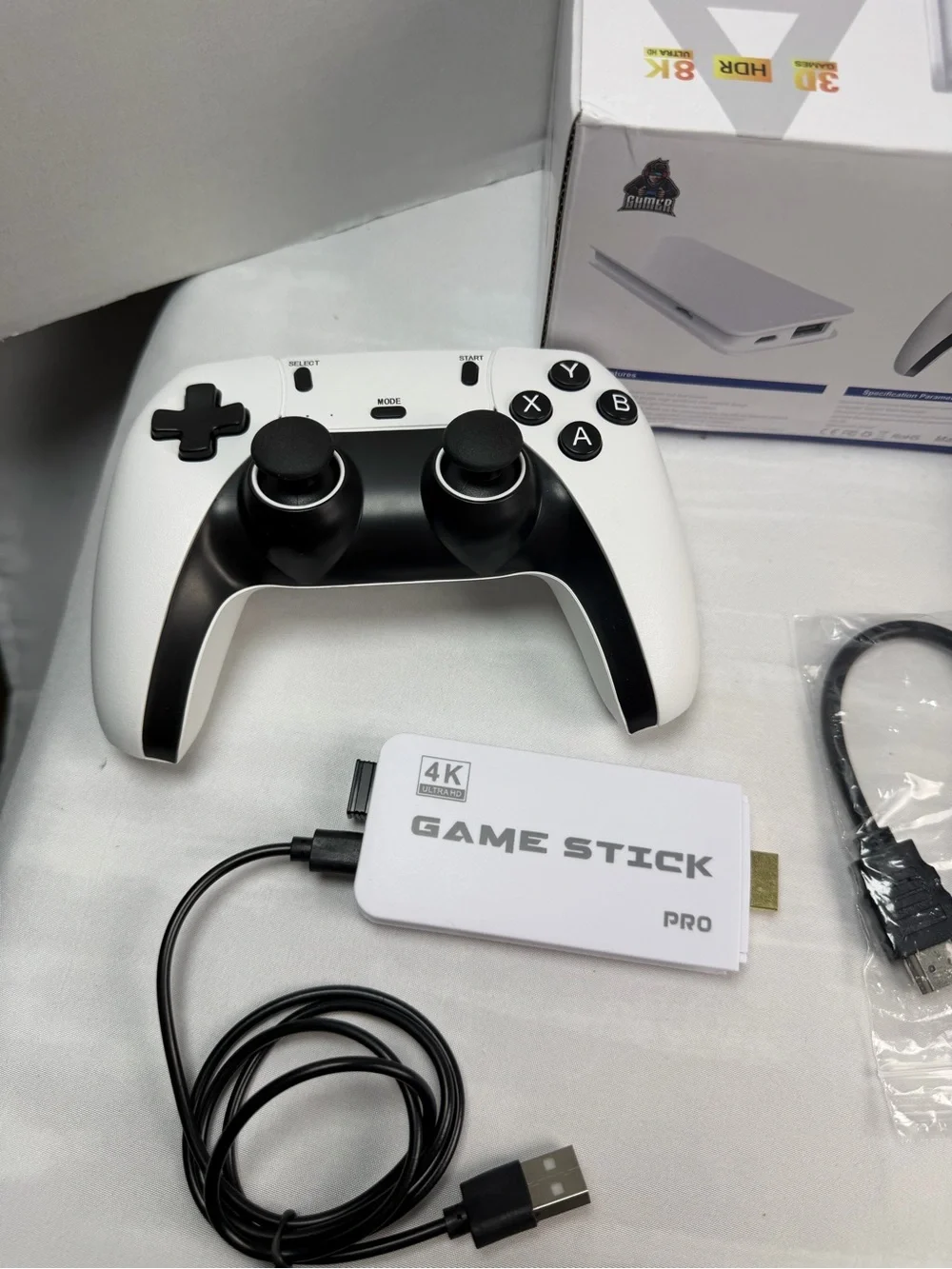 M15 Retro Game Stick, 4K HDMI Output & Wireless Controller