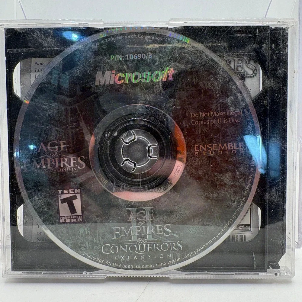 Age of Empires Collectors Edition PC 3 CD Limited Edition Microsoft 2000s RTS