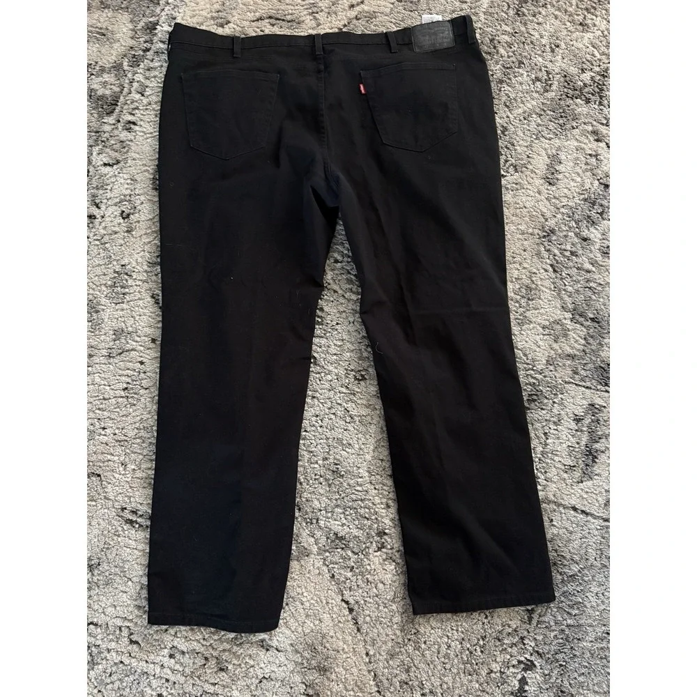 Levi's 541 mens jeans size 48x32 black straight‎ leg