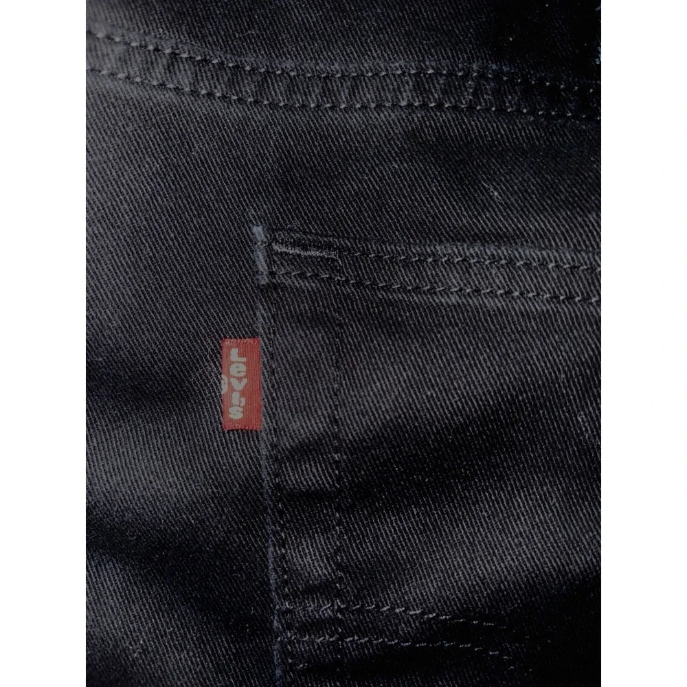Levi's 541 mens jeans size 48x32 black straight‎ leg