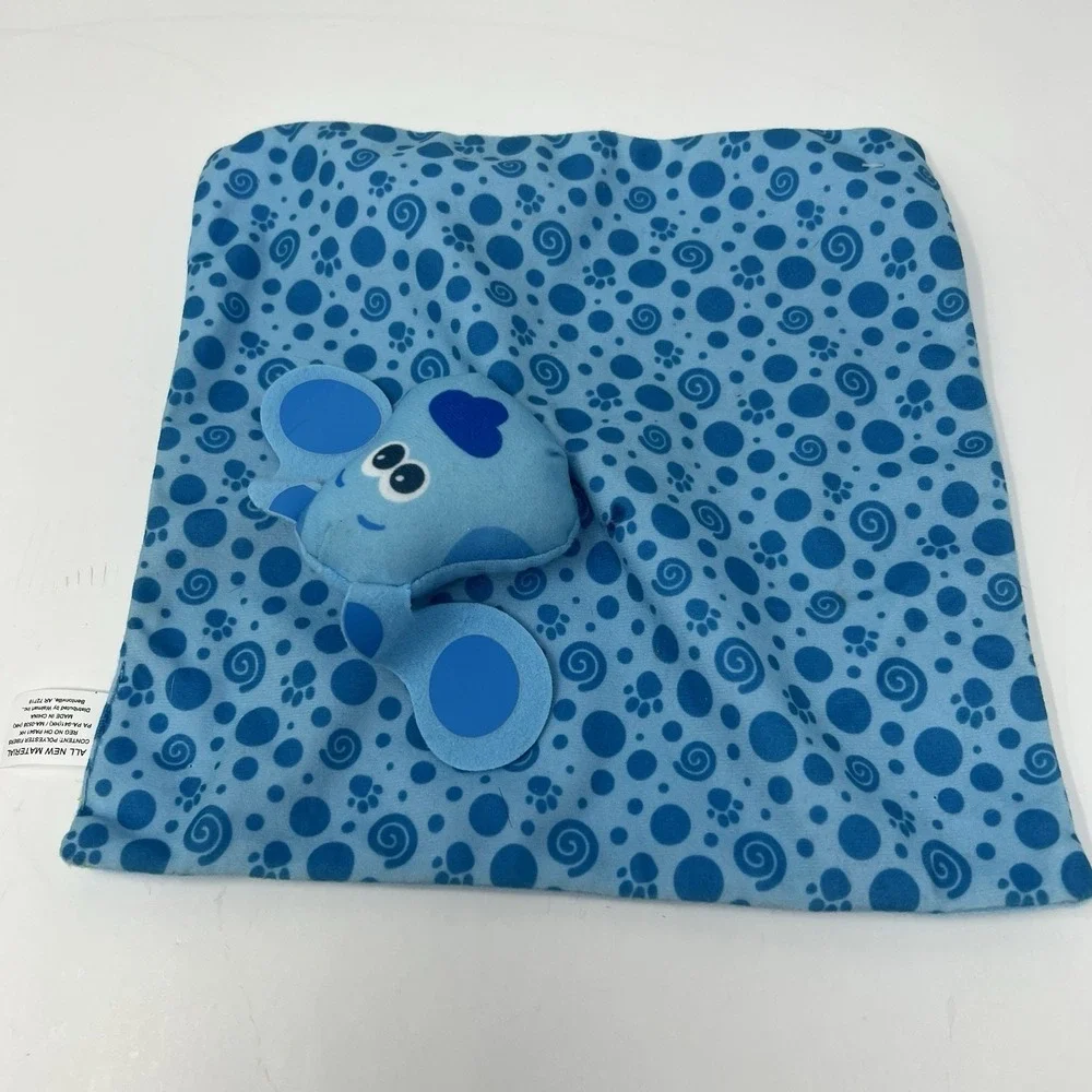 Blues Clues Lovey Puppy Dog Security Blanket Baby Plush Swirl Walmart 9