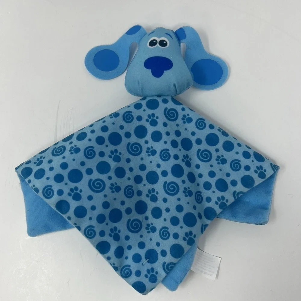 Blues Clues Lovey Puppy Dog Security Blanket Baby Plush Swirl Walmart 9