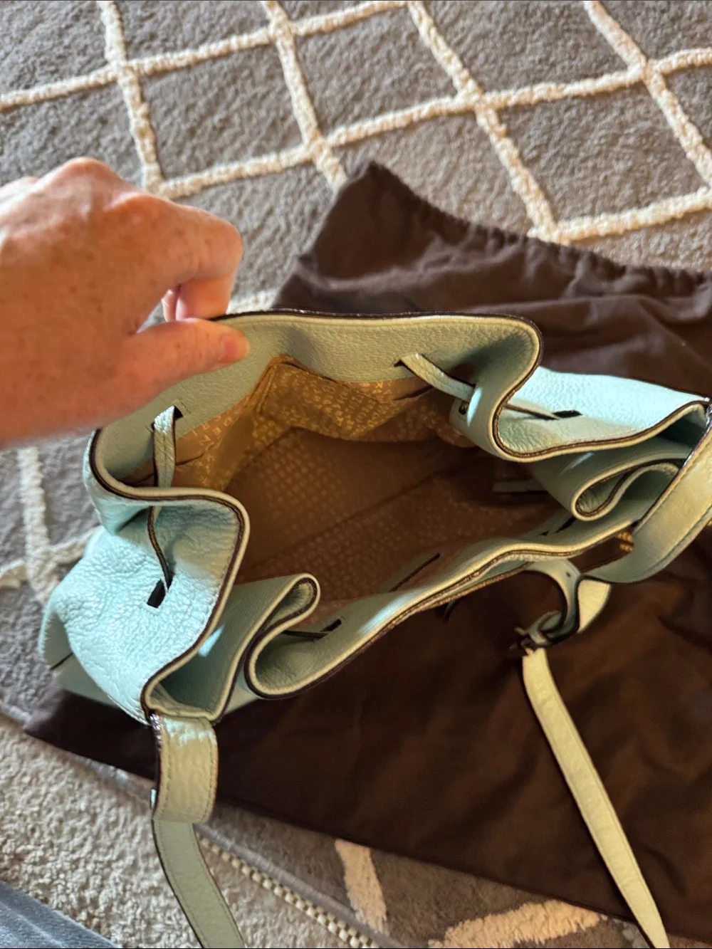 kate spade soft pebbled