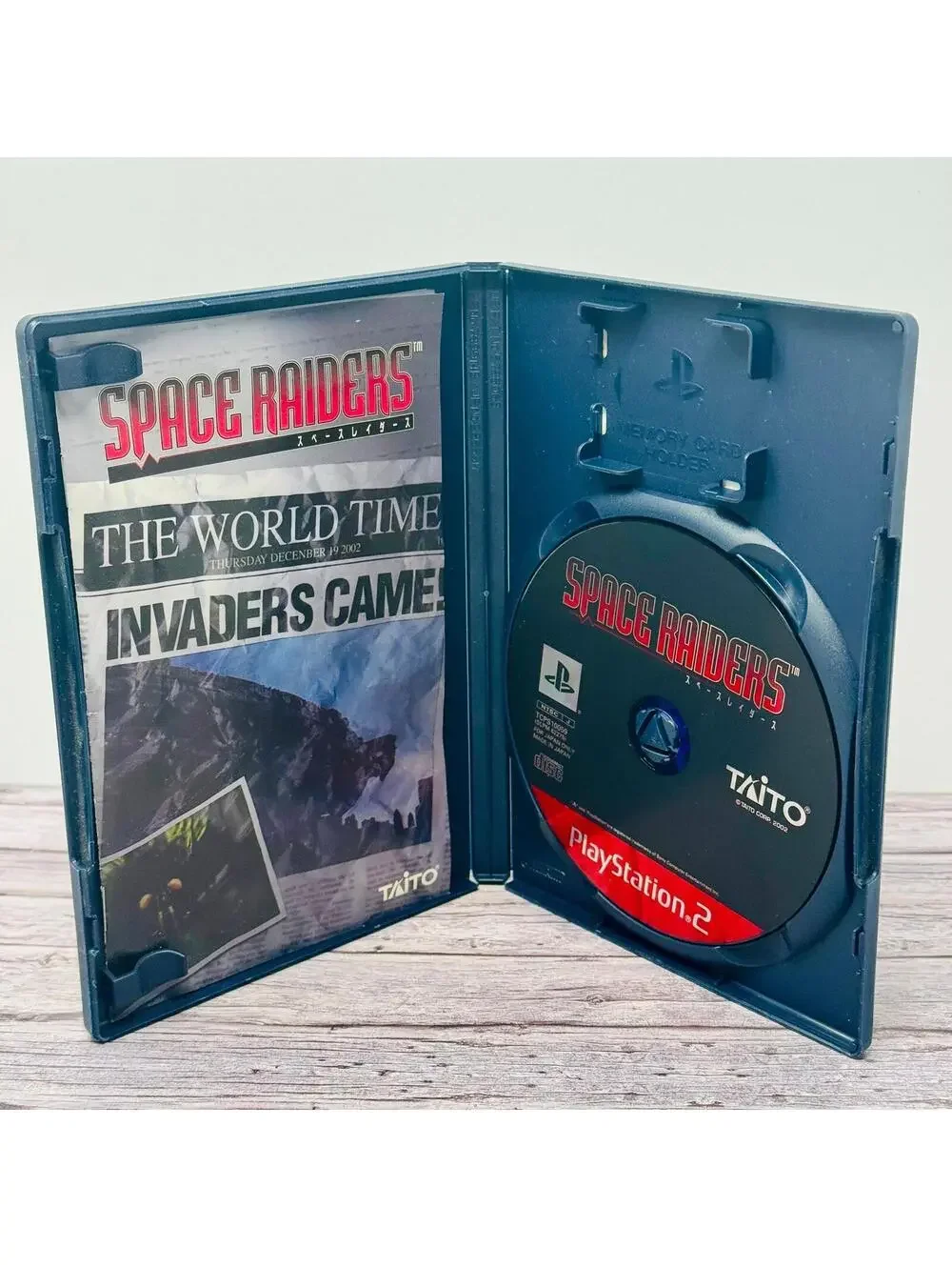 Space Raiders PlayStation 2 Game Japan Import US Seller