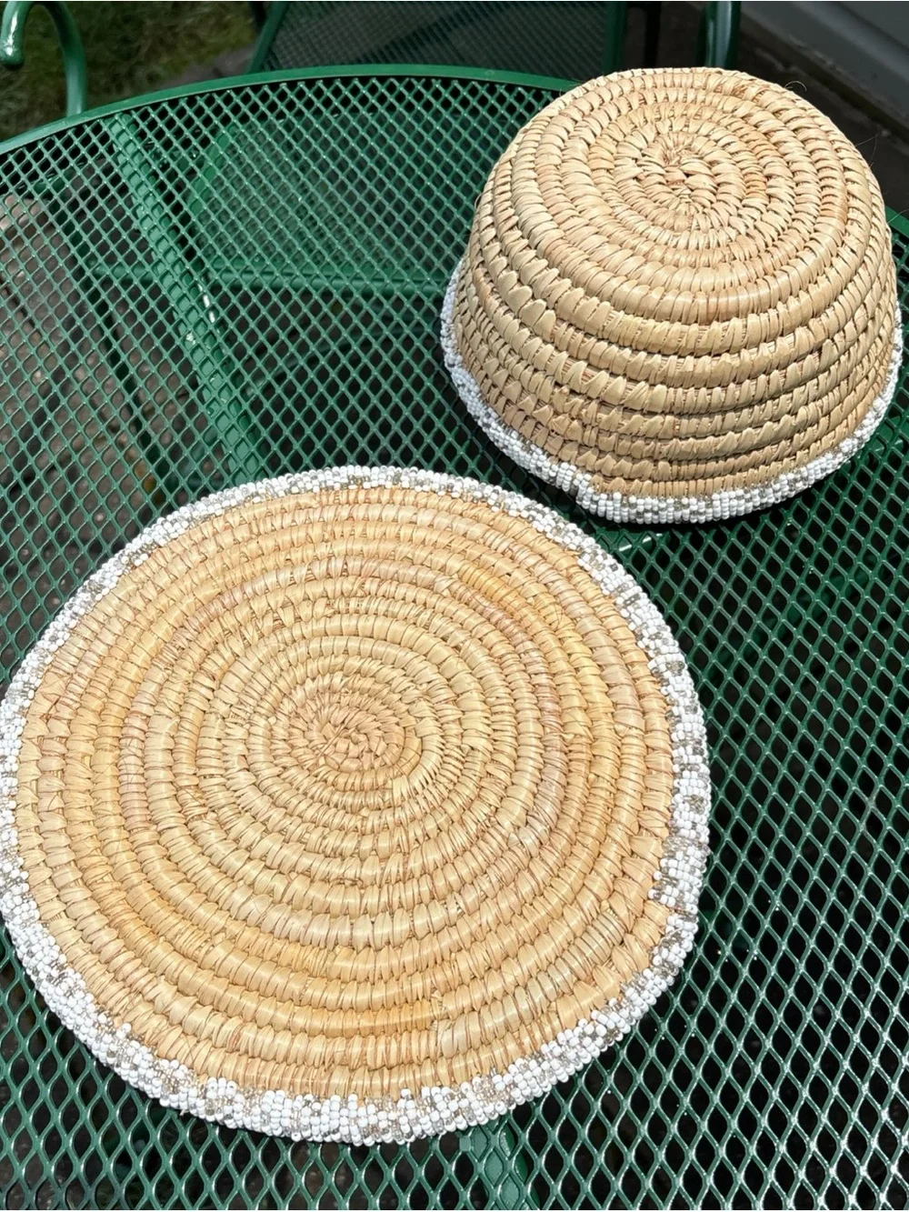 N/A handwoven sweetgrass
