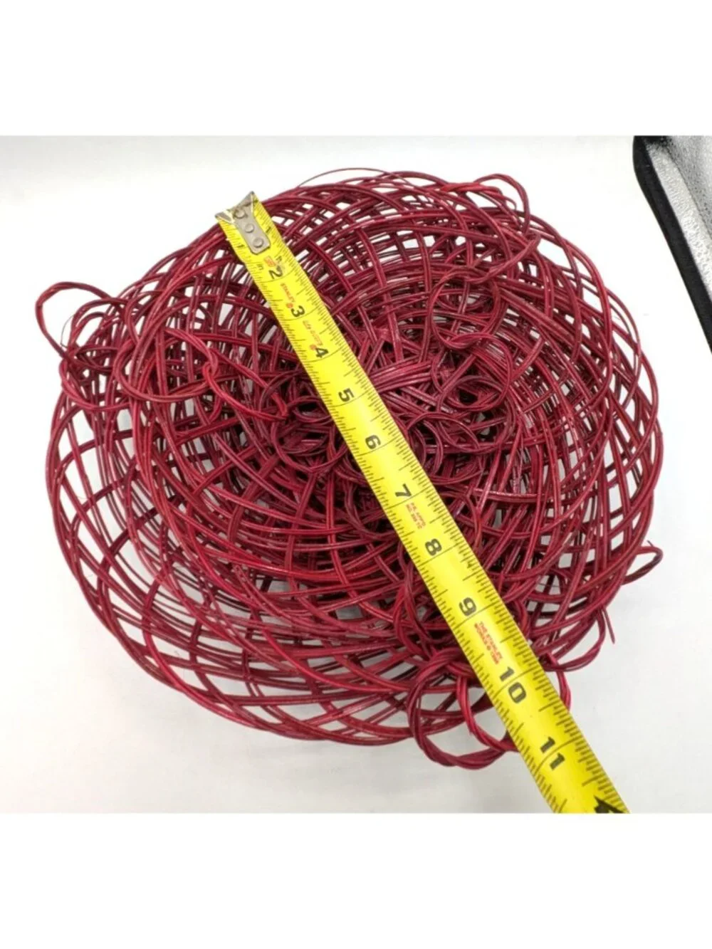 N/A red wicker