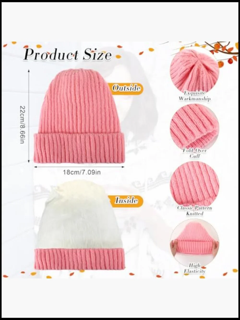 N/A knit beanie