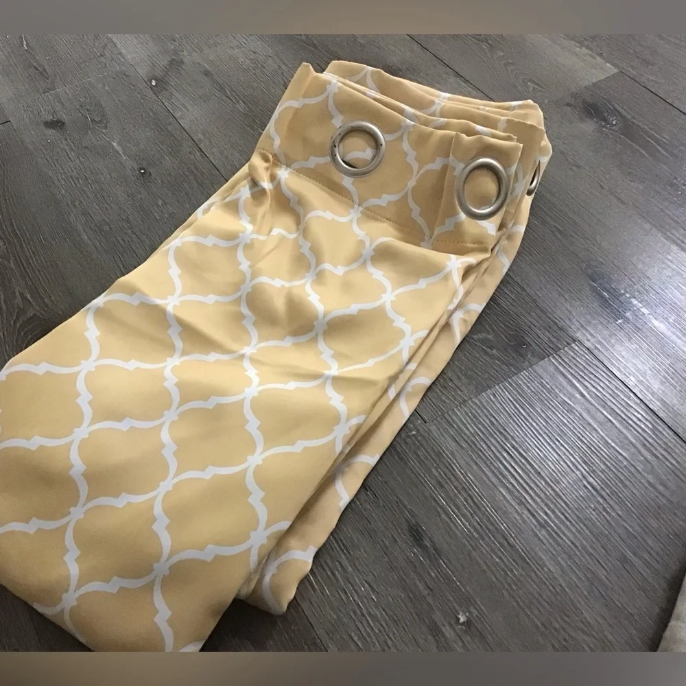 Yellow Blackout Curtains 96’ L x 50’ W x4