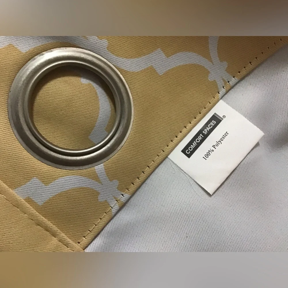Yellow Blackout Curtains 96’ L x 50’ W x4
