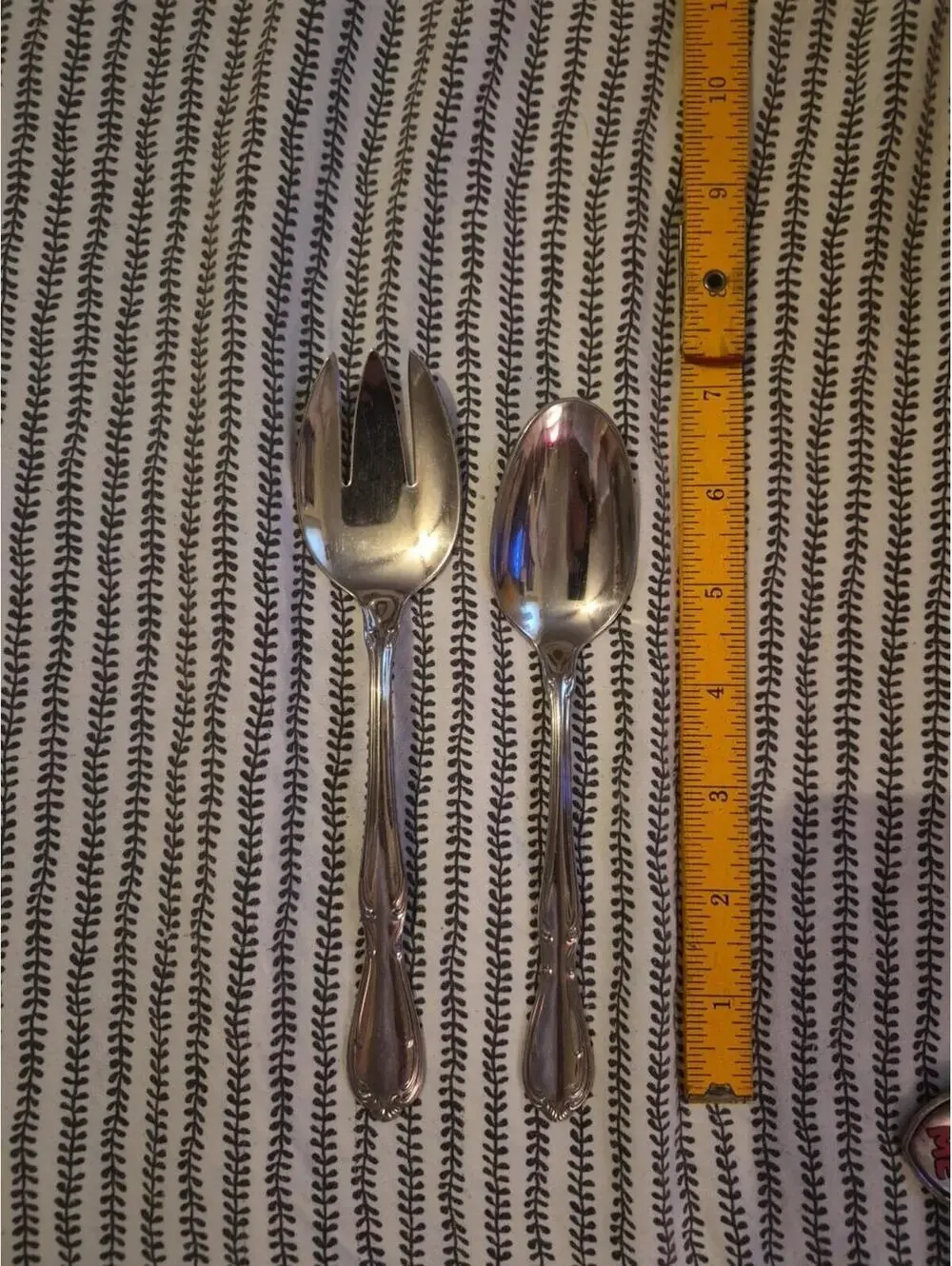 Rogers Cutlery Co. Stainless USA, IS, Serving Fork 7.5