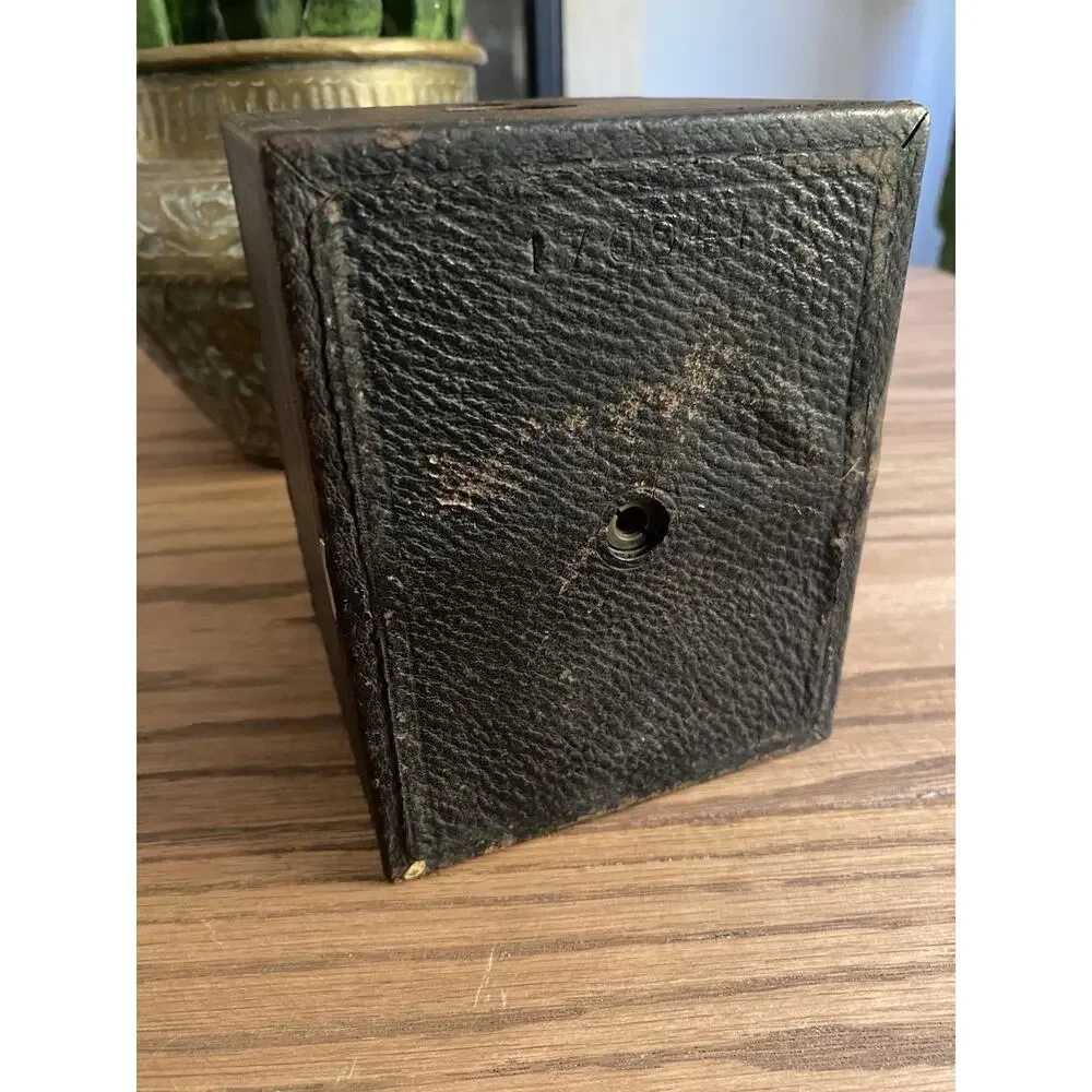 Antique 1800s Kodak No. 2 Bullseye Model D Box Camera Wood Working Shutter