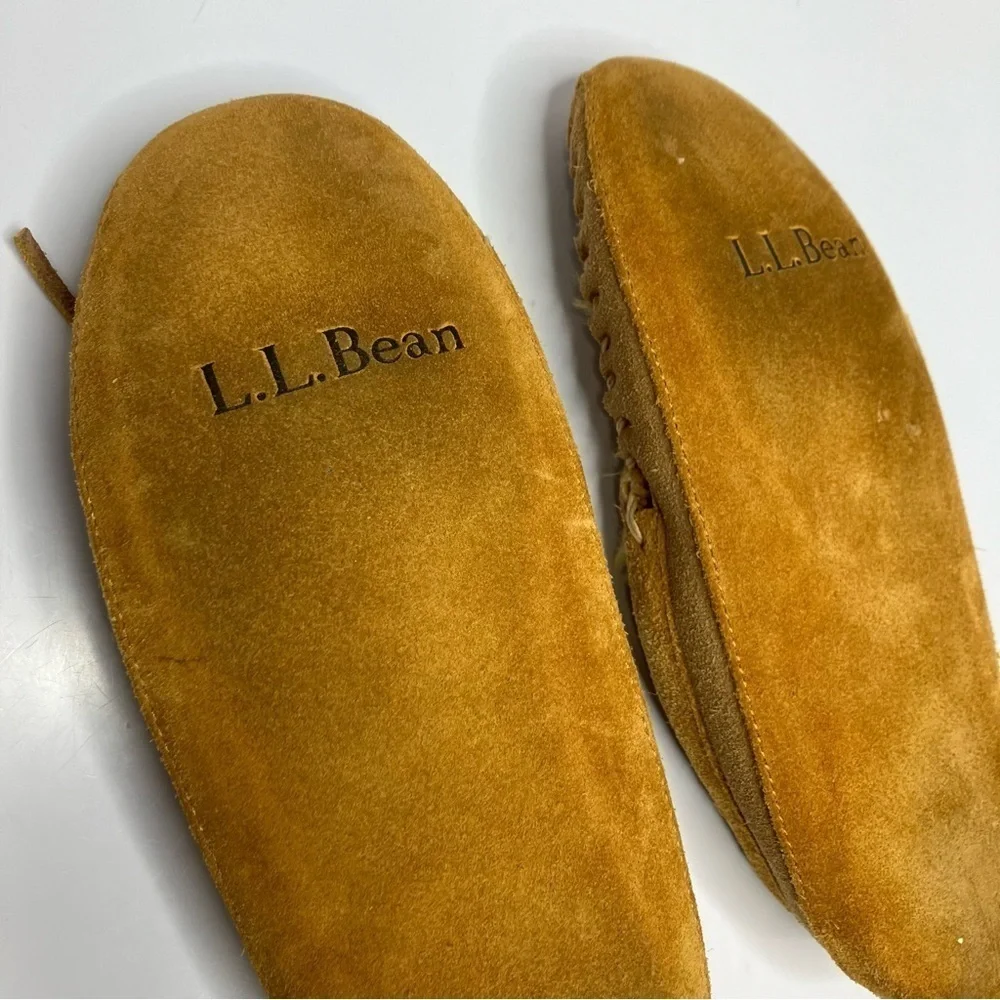 L.L. Bean fur reasonable slippers