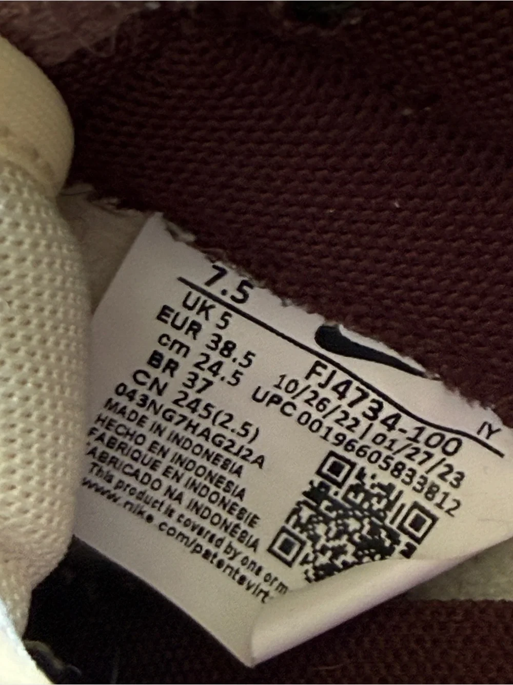 Nike Dunk Plum Eclipse