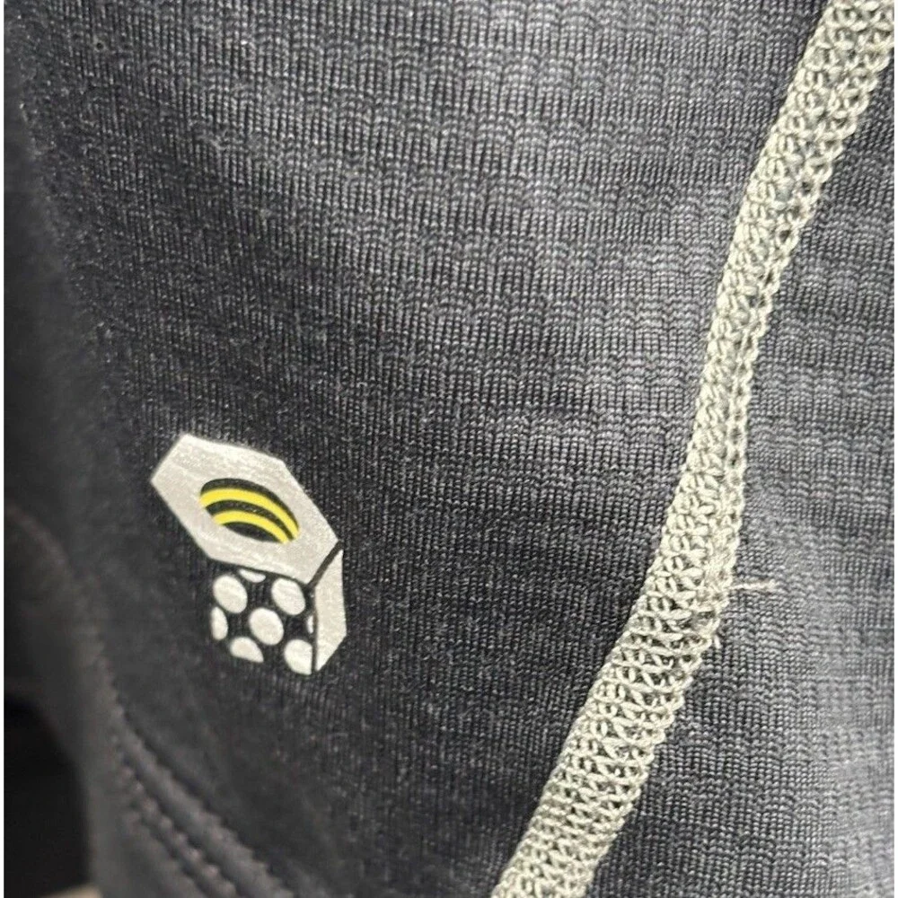 Mountain Hard Wear Sweater XXL Black Pullover 1/4 Zip Jacket Hiking Outdoors