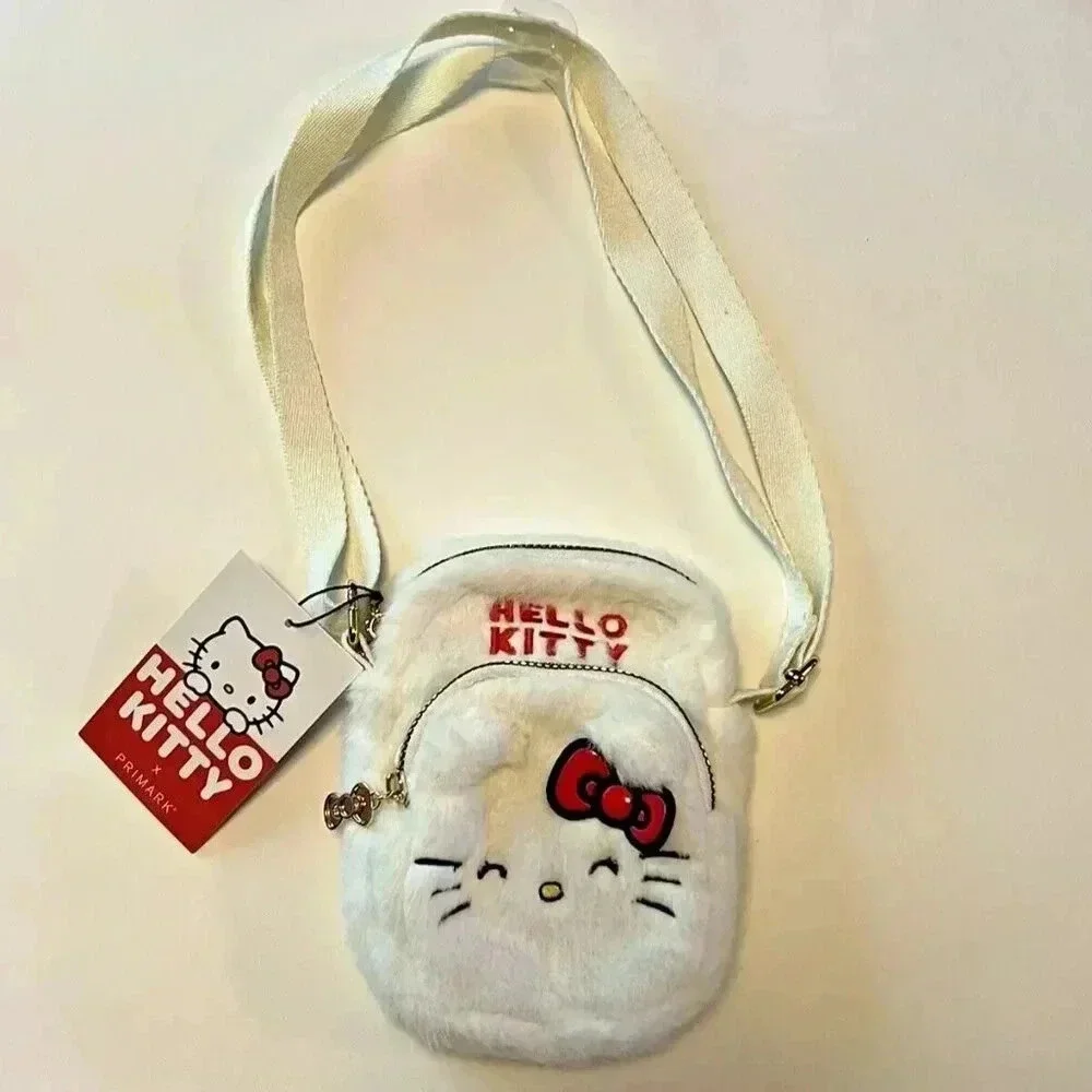 NEW Sanrio Hello Kitty Face Plus Cross Body Phone Bag