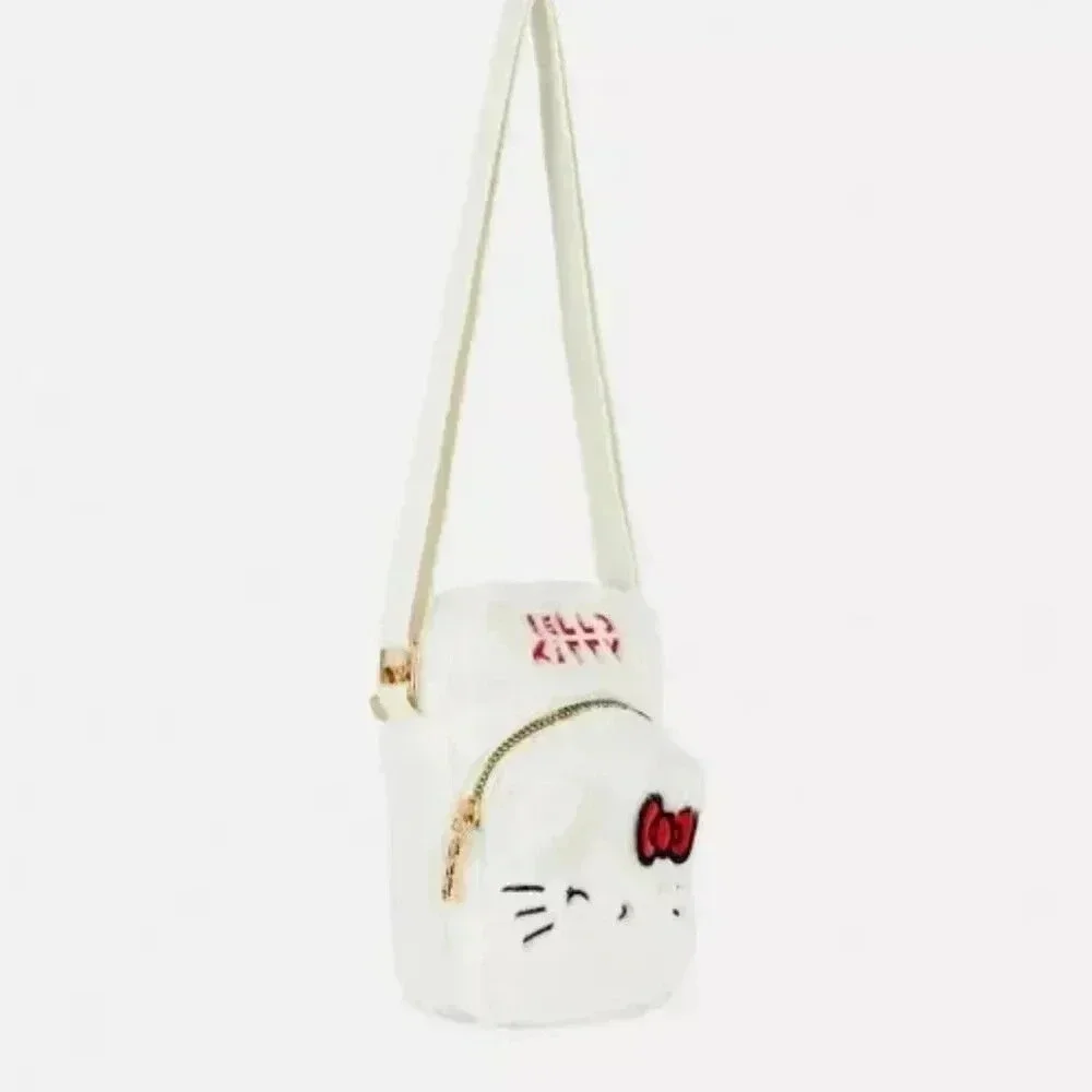 NEW Sanrio Hello Kitty Face Plus Cross Body Phone Bag