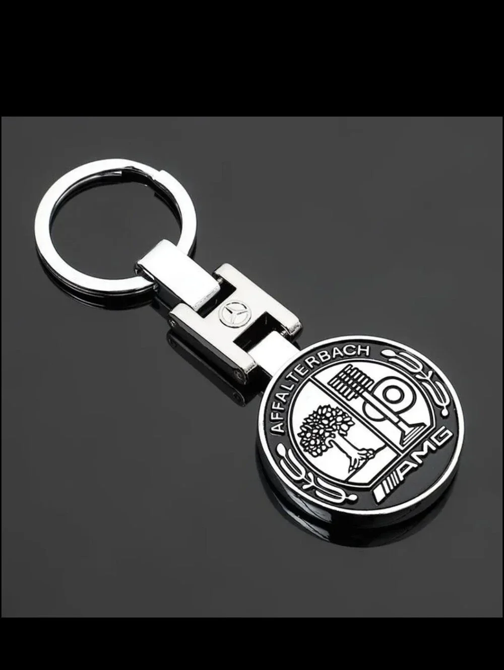 New AMG Mercedes Brabus Style Metal Keychain