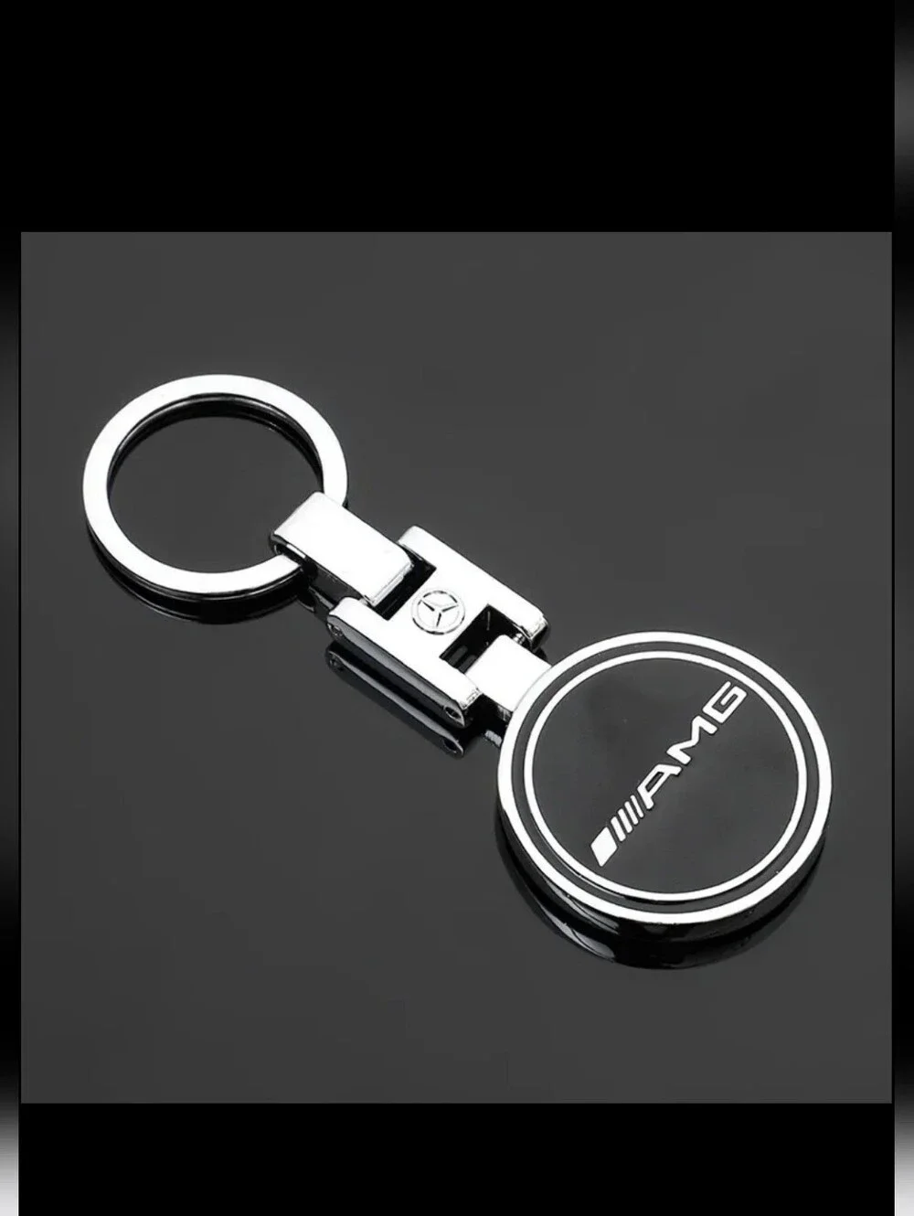 New AMG Mercedes Brabus Style Metal Keychain