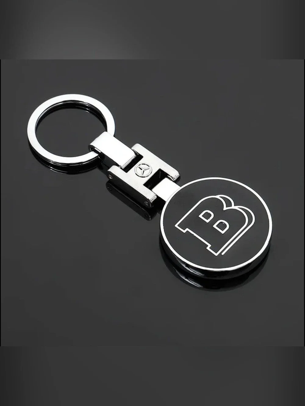 New AMG Mercedes Brabus Style Metal Keychain