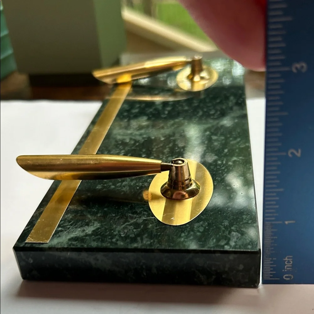 Pen Stand vintage marble