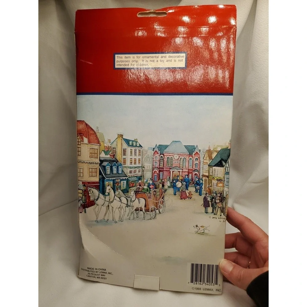 Vntg. 1993 Lemax Village Collection- Street‎ Lamps (Set Of 10) NIB (Item#34053)