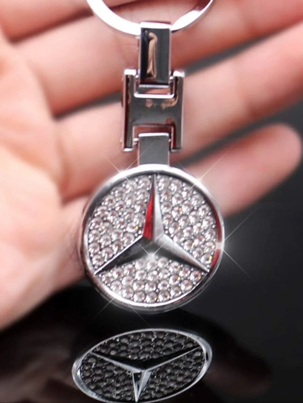 Mercedes Benz metal sleek keychain Please See All 8 Choices