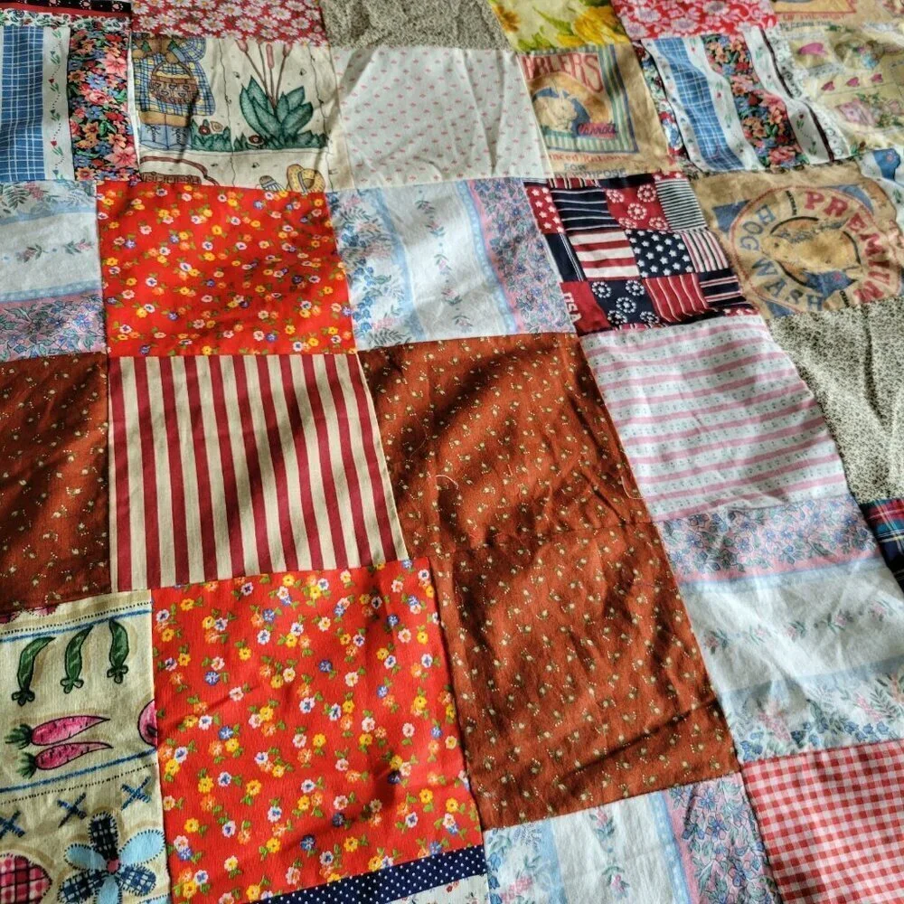 Patchwork Quilt Top 84