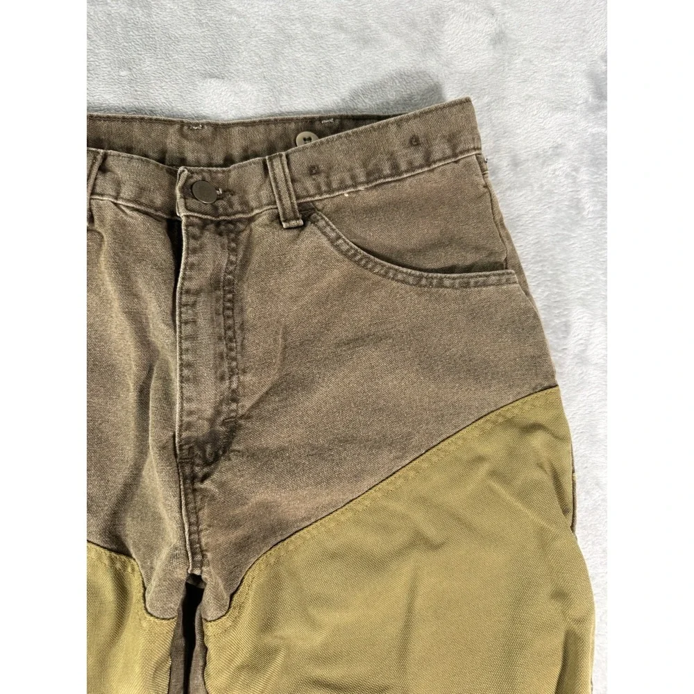 Wrangler Brush Pants Rugged Wear Mens 34x30 Brown Cotton Nylon Field Hunting