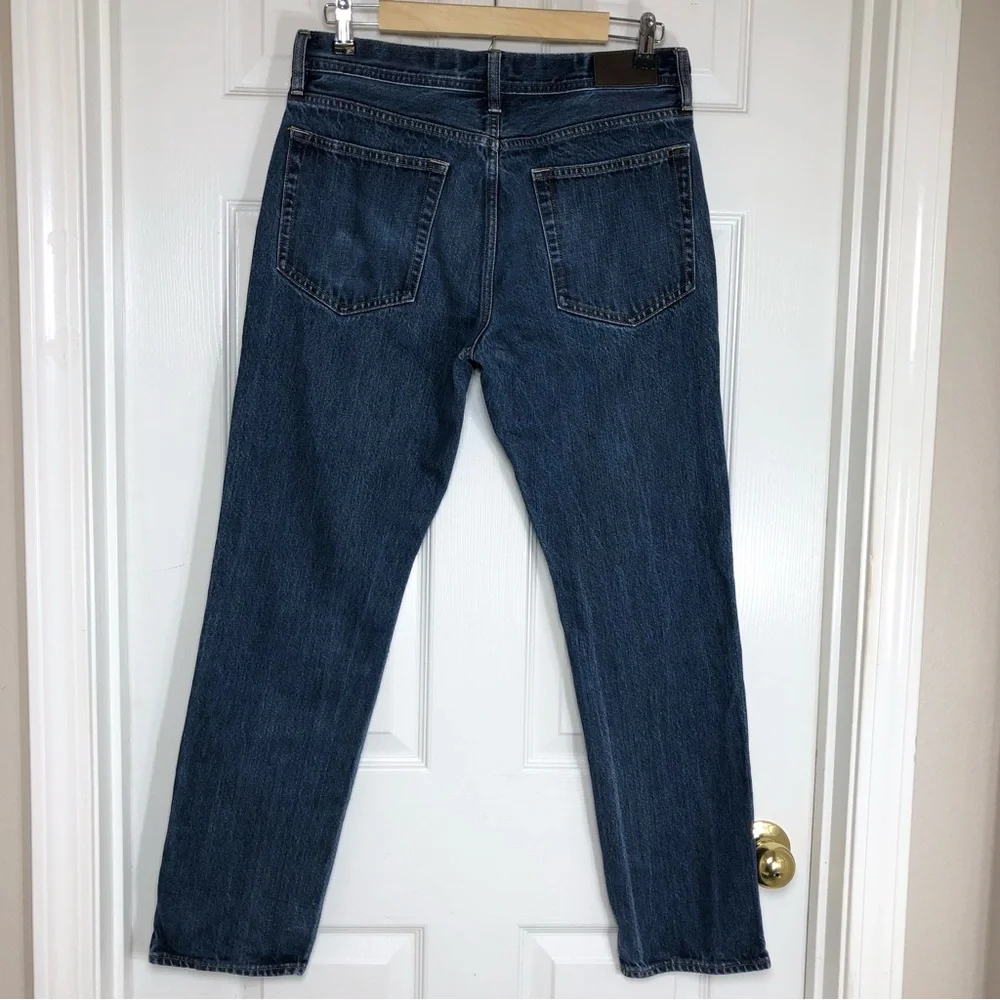 J.CREW The Sutton Cotton Medium Wash Straight Leg Men’s Jeans W30 L30